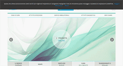 Desktop Screenshot of casadicuramontanari.it